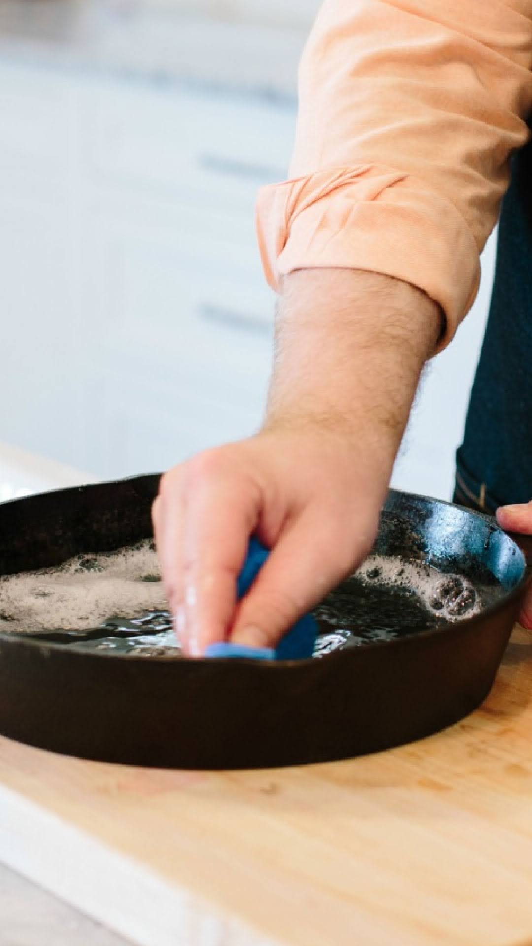 Tips para construir anti-adherencia natural en utensilios de hierro fundido