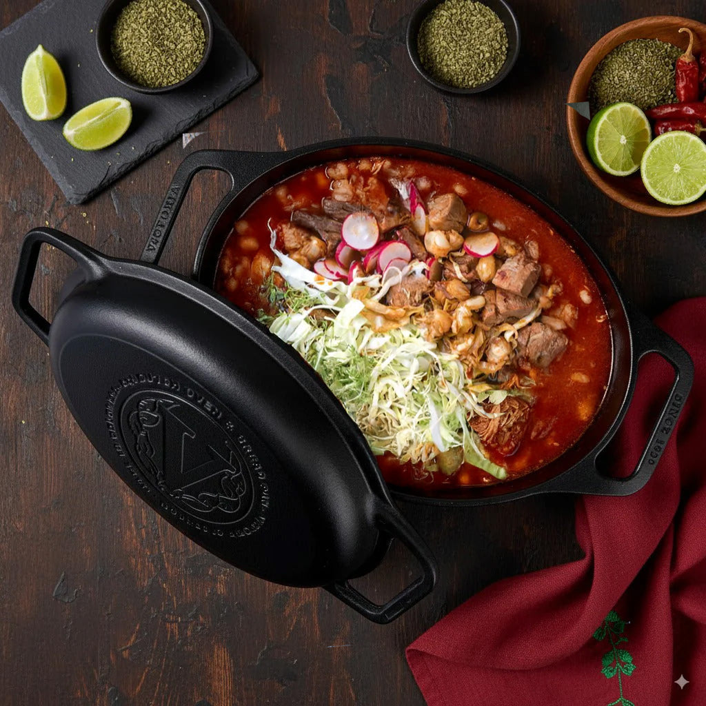 Pozole Rojo Receta Tradicional para el Mes Patrio