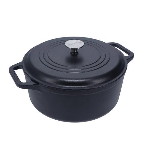 Horno holandés 5.7 L de hierro fundido esmaltado Victoria