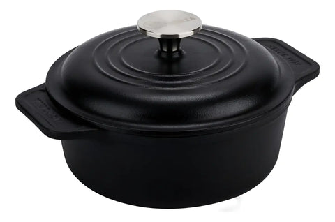 Horno holandés 1.9 L de hierro fundido esmaltado Victoria