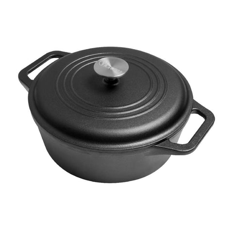 Olla dutch oven 3.8 L de hierro fundido esmaltado Victoria