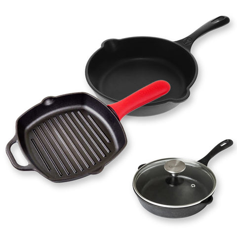 Kit Grill– hierro fundido esmaltado