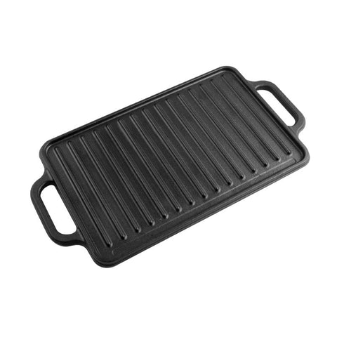 Plancha reversible 33 × 21 cm de hierro fundido Victoria