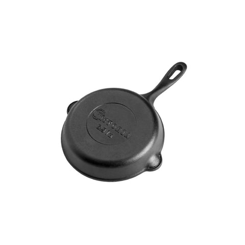 Sartén 16.5 cm de hierro fundido esmaltado Victoria, reverso