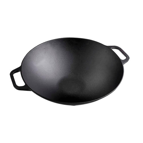 Sartén wok 35.5 cm de hierro fundido esmaltado Victoria
